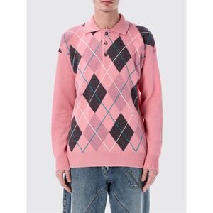 Jw Anderson Polo Shirt Men Pink